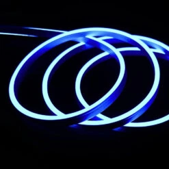 Extra Long Blue Neon Flex 48V 10x20mm IP68 Waterproof 30m 16 Extra Long Blue Neon Flex 48V 10x20mm IP68 Waterproof 30m -Atom Led 10x20mm blue neon flex 48V Ip68 30m continuous run