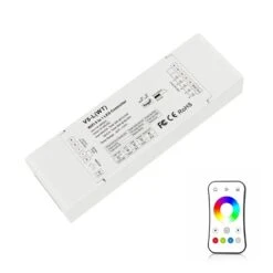 Skydance 12-48VDC 5CH*6A WiFi & RF 5 In 1 LED Controller V5-L(WT) With R8 Remote