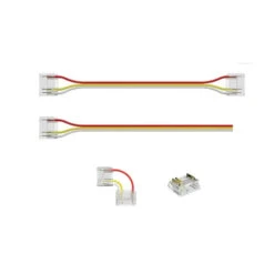 12mm 3-Pin Connectors Kit For RGB IC COB LED Strip Light IP20