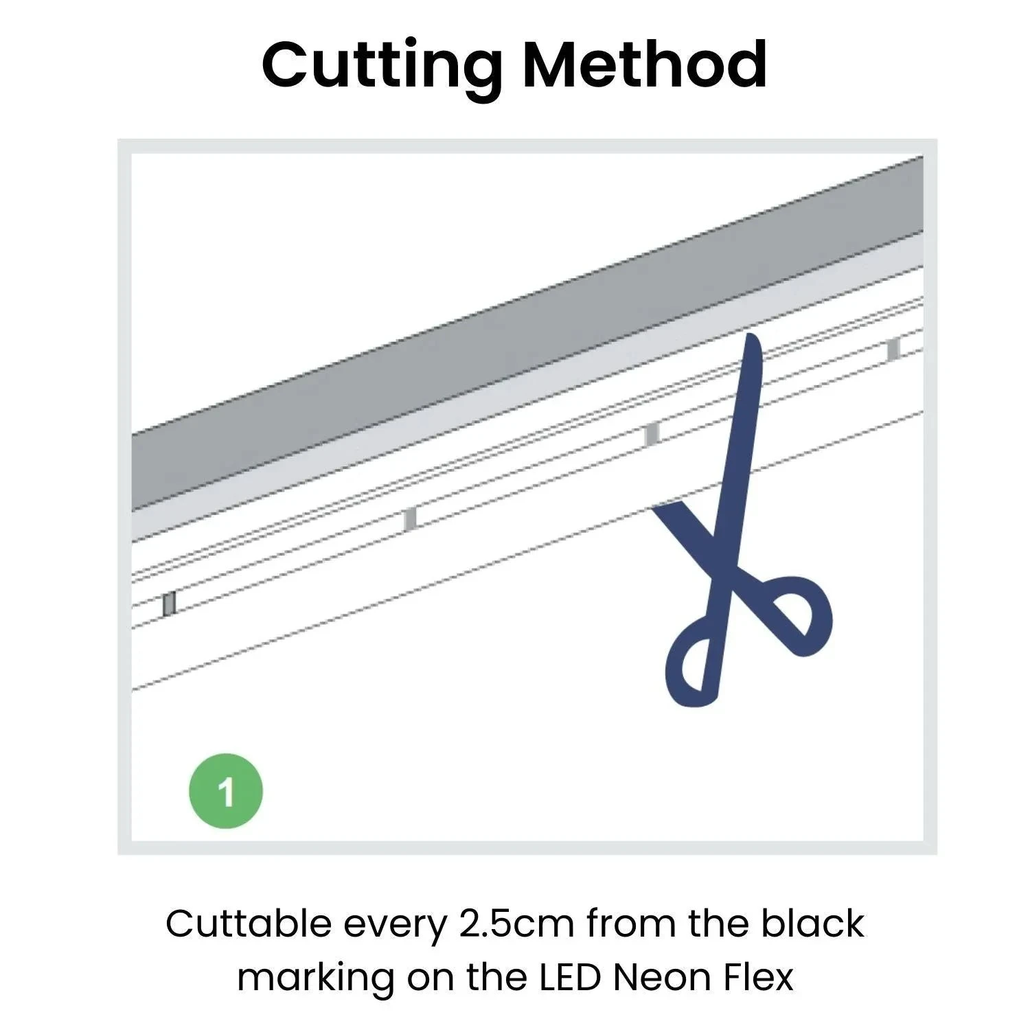 Mini Green LED Neon Flex 6x12mm 12V 120LEDs/m IP65 Waterproof 2.5cm Kit 8 Mini Green LED Neon Flex 6x12mm 12V 120LEDs/m IP65 Waterproof 2.5cm Kit - Image 6