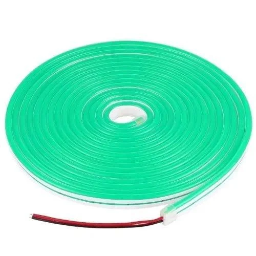 Mini Green LED Neon Flex 6x12mm 12V 120LEDs/m IP65 Waterproof 2.5cm Kit 5 Mini Green LED Neon Flex 6x12mm 12V 120LEDs/m IP65 Waterproof 2.5cm Kit - Image 3