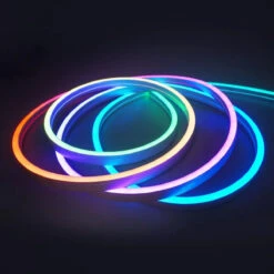 Addressable Digital Pixel RGB Neon Flex 24V 12x20mm IP67 Waterproof WS2811 8.5cm Cut -Atom Led 5 12