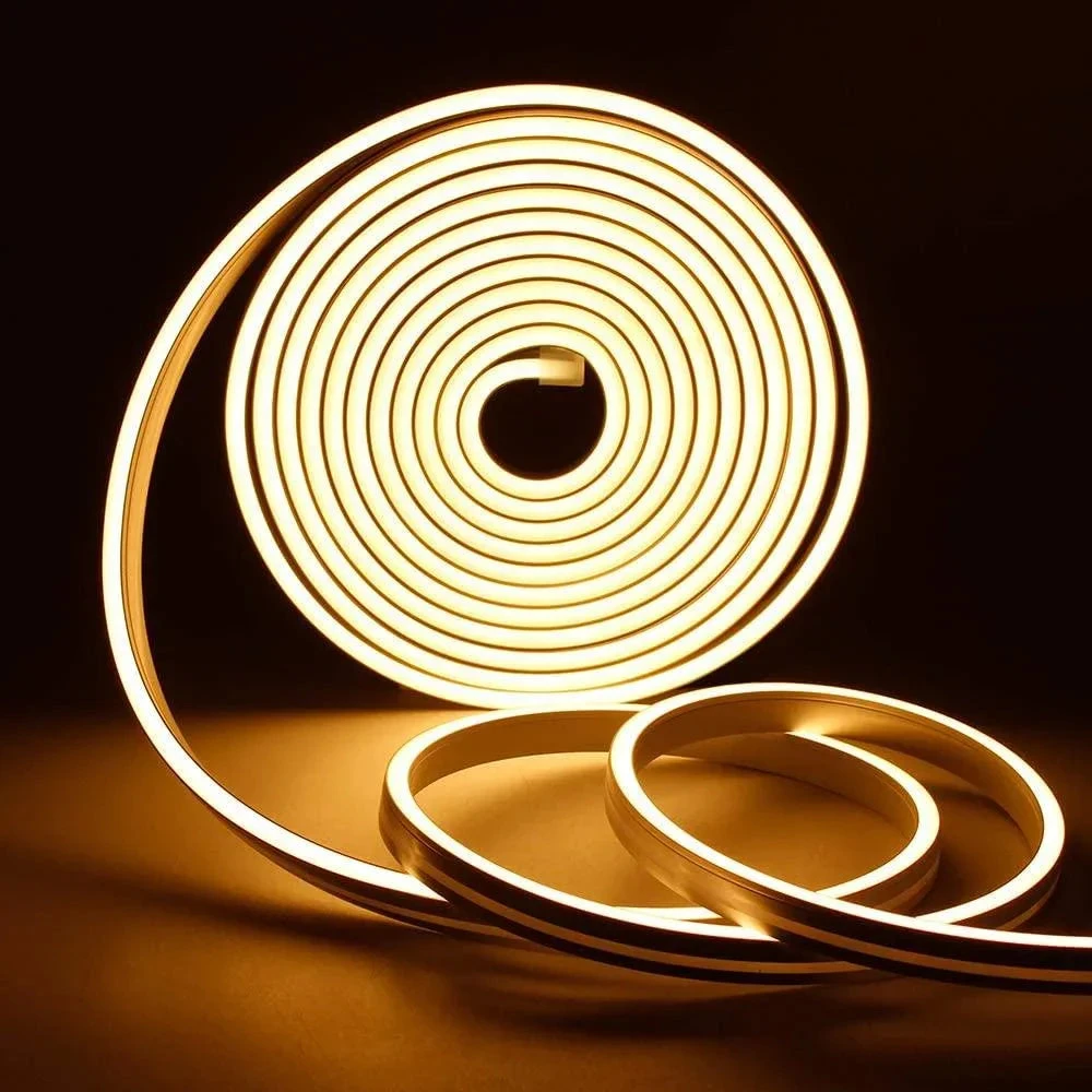 Mini Warm White Neon Flex 3000K 12V 6x12mm 120LEDs/m IP65 2.5cm Cut 3 Mini Warm White Neon Flex 3000K 12V 6x12mm 120LEDs/m IP65 2.5cm Cut
