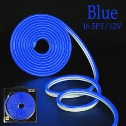 Mini Blue LED Neon Flex 6x12mm 12V 120LEDs/m IP65 Waterproof 2.5cm Kit -Atom Led 61K qxhu1WL. AC SL1100
