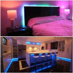 RGB LED Strip 12V 5050 12V IP20 Non Waterproof 300LED 10 Metre Kit -Atom Led 61UkP3HZyL. AC SL1001 b1d8edb4 ecf4 481f 9f09 623fb65df3f4