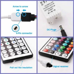 RGB LED Strip 12V IP65 Waterproof 60LED/m 5 Metre Kit 31 RGB LED Strip 12V IP65 Waterproof 60LED/m 5 Metre Kit -Atom Led 61Ukw8dRNDL. AC SL1200 a24e11f0 5d4d 45c9 b980 938ed7e3ae92