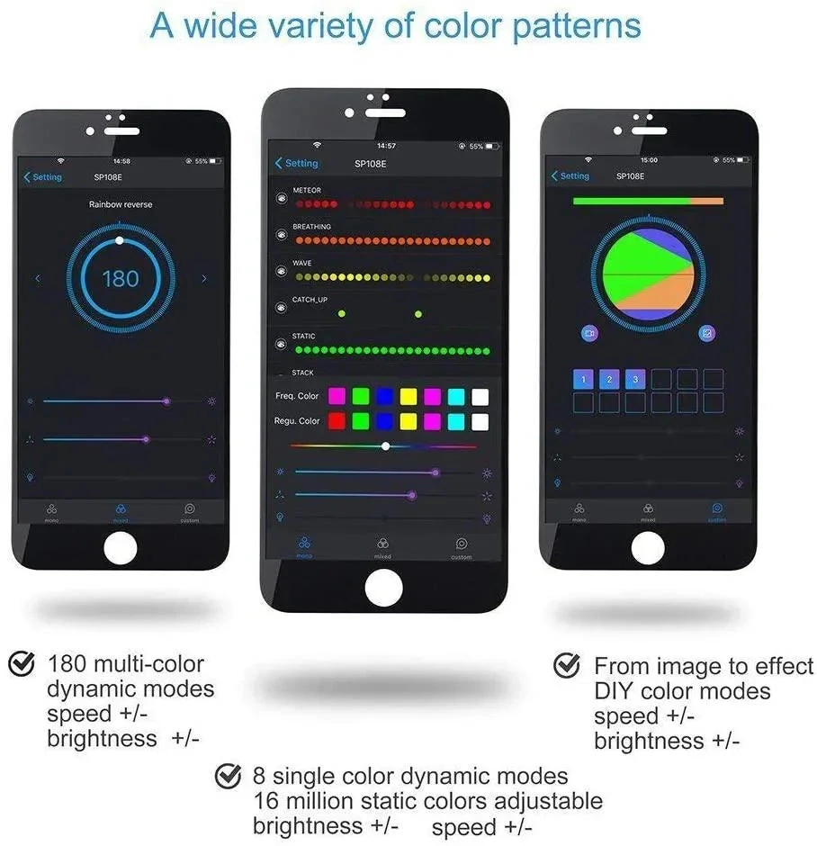 SP108E WiFi Controller DC 5V-24V For SK6812 SK6812-RGBW WS2812 WS2813 WS2811 AL2815 Digital Pixel Strip Light &Neon Flex 5 SP108E WiFi Controller DC 5V-24V For SK6812 SK6812-RGBW WS2812 WS2813 WS2811 AL2815 Digital Pixel Strip Light &Neon Flex - Image 3