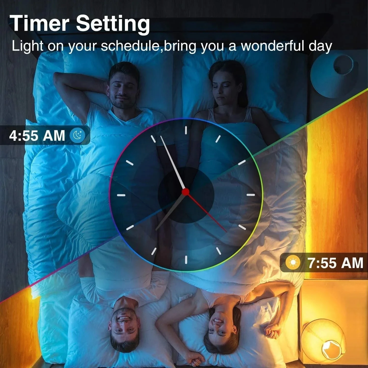 RGB LED Strip 12V WiFi Wireless Control IP65 Waterproof 300LEDs 5m Full Kit Work With Alexa And Google Home 7 RGB LED Strip 12V WiFi Wireless Control IP65 Waterproof 300LEDs 5m Full Kit Work With Alexa And Google Home - Image 5