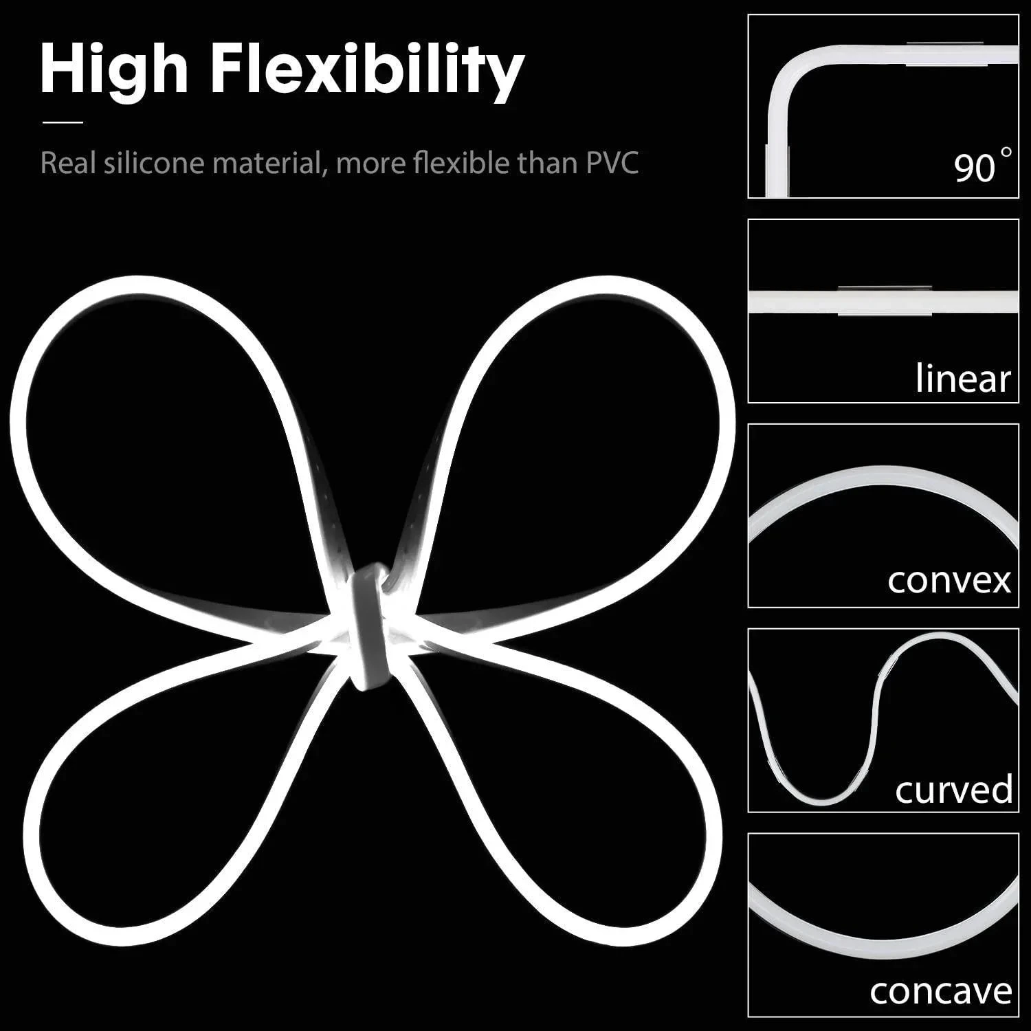 Mini Cool White Neon Flex 12V 6x12mm 120LEDs/m IP65 Waterproof 2.5cm Cut Kit 11 Mini Cool White Neon Flex 12V 6x12mm 120LEDs/m IP65 Waterproof 2.5cm Cut Kit - Image 9