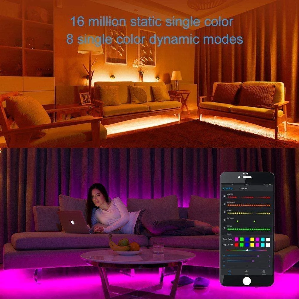 SP108E WiFi Controller DC 5V-24V For SK6812 SK6812-RGBW WS2812 WS2813 WS2811 AL2815 Digital Pixel Strip Light &Neon Flex 7 SP108E WiFi Controller DC 5V-24V For SK6812 SK6812-RGBW WS2812 WS2813 WS2811 AL2815 Digital Pixel Strip Light &Neon Flex - Image 5