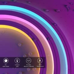 Black Silicone LED Neon Flex Tube Diffuser Body For LED Strip Light 5x13mm -Atom Led 71q1CIUQQTL. AC SL1500 89c91ca9 d588 4eb9 b48d ec872a48f457