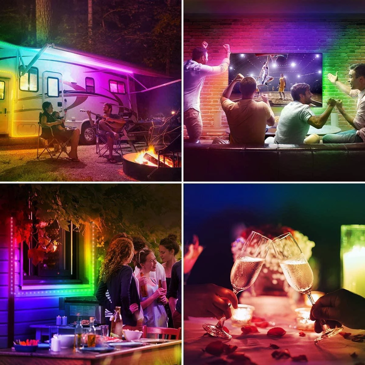 Digital Pixel RGB LED Strip 12V WS2811 Addressable 5050 60LED/m IP20 5 Metre 10 Digital Pixel RGB LED Strip 12V WS2811 Addressable 5050 60LED/m IP20 5 Metre - Image 8