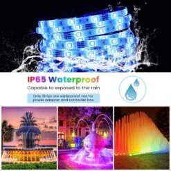RGB LED Strip 24V 10 Metre One Length IP65 Waterproof 60LED/m With WIFI App Control To Work With Google & Alexa Kit -Atom Led 81VylQSKEuL. SL1200 c75838c6 7535 45cb b1a5 e42e9c04575a