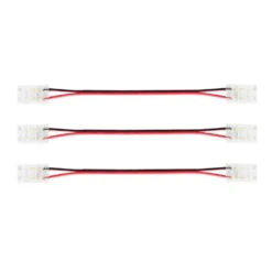 10mm 2-Pin DC Connectors For Single COB LED Strip Light IP20 -Atom Led 8mm2 PinDCConnectorsforSingleCOBLEDStripLightIP20waterproof 1 1