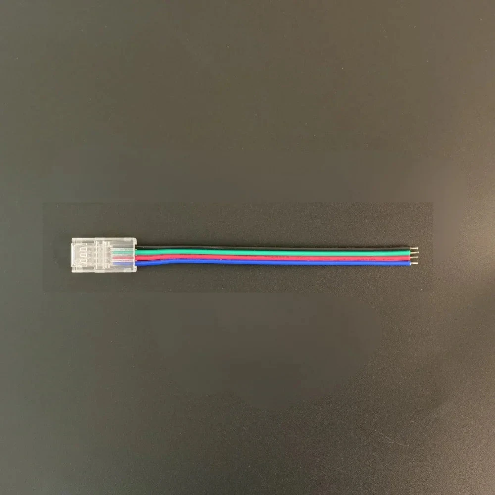8mm 4-Pin Connectors Kit For RGB COB LED Strip Light IP20 11 8mm 4-Pin Connectors Kit For RGB COB LED Strip Light IP20 - Image 9