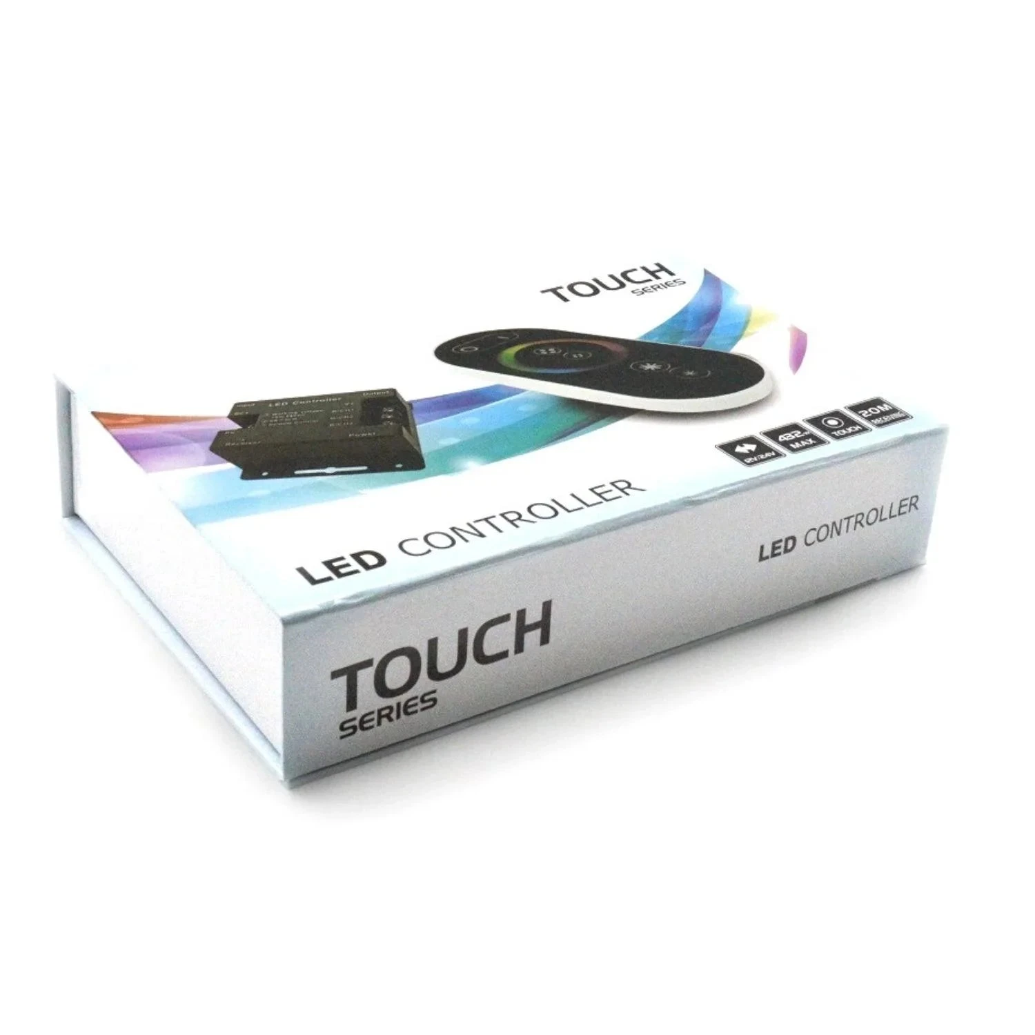 12V/24V RGB LED Strip Controller With Touch Remote 18A 3 Channel RGB LED Controller With RF Remote Control 8 12V/24V RGB LED Strip Controller With Touch Remote 18A 3 Channel RGB LED Controller With RF Remote Control - Image 6