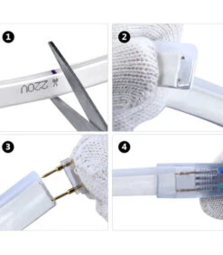 Cool White Neon Flex Double Side 220V 240V 120LED/m 8x16mm IP67 Waterproof Full Kit -Atom Led ATOM LED NEON FLEX Double side 220V 2 4d3ab895 97bb 4898 a4b6 4687610163c1