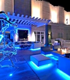 Blue Neon Flex Double Side 220V 240V 120LED/m 8x16mm IP67 WaterproofFull Kit 17 Blue Neon Flex Double Side 220V 240V 120LED/m 8x16mm IP67 WaterproofFull Kit -Atom Led ATOM LED NEON FLEX blue double side 220 240v