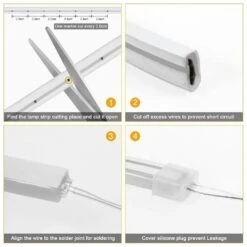 Red Neon Flex 12V 6x12mm 120LEDs/m IP65 Waterproof 2.5cm Cut Kit -Atom Led ATOM LED Neon Flex Warm White 12V 6 x 12mm 1 162da8bb 4fda 4129 9d11 dcb1b3066fb2