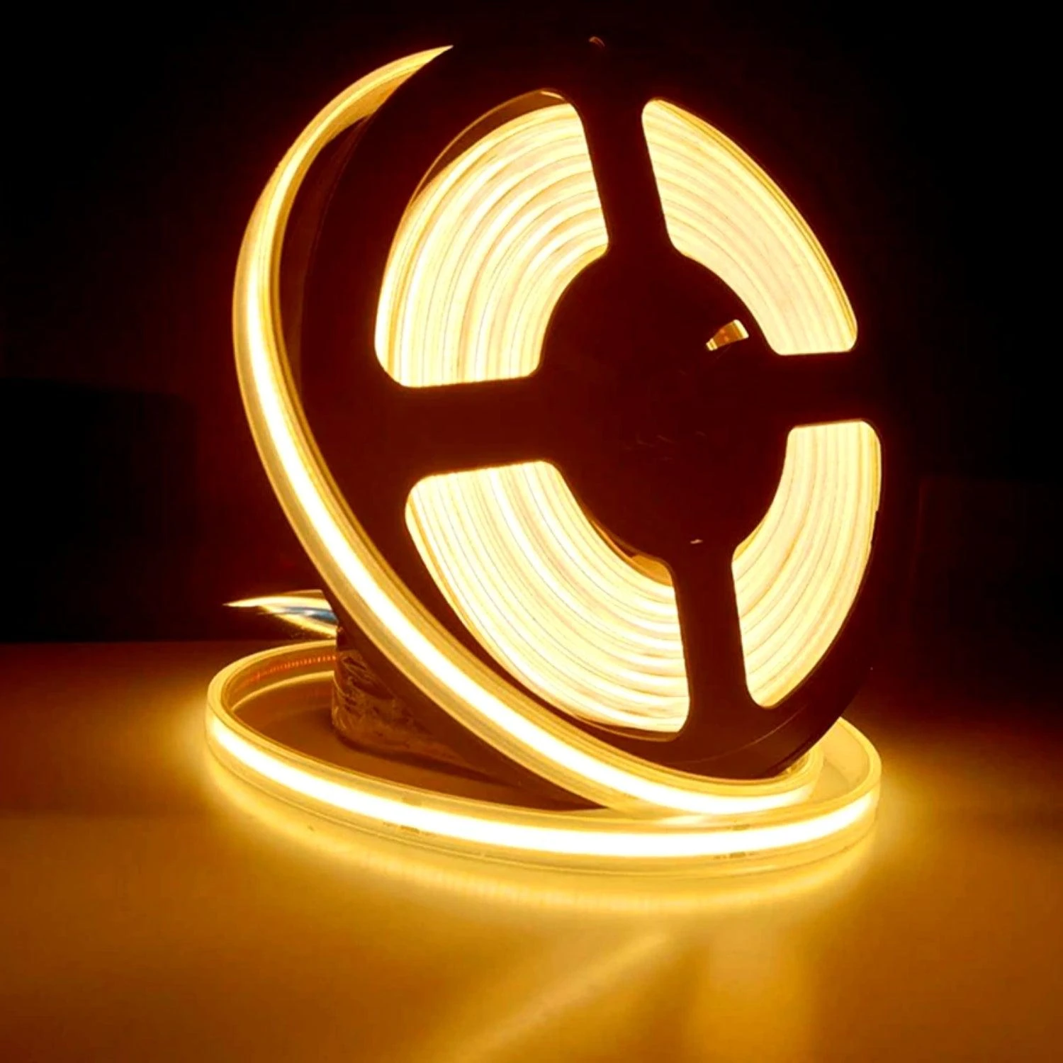 COB LED Strip Light Warm White 3000K 24V 352 LEDs/m IP20 Waterproof 6 COB LED Strip Light Warm White 3000K 24V 352 LEDs/m IP20 Waterproof - Image 4