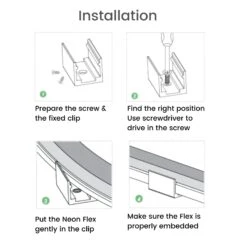 Digital Pixel RGB Neon Flex Light 24V 16x16mm IP65 Waterproof WS2811 -Atom Led Add a subheading