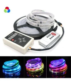 Digital Pixel RGB LED Strip 12V WS2811 Addressable 60LED/M 5 Metre IP67 Waterproof 5metre Kit