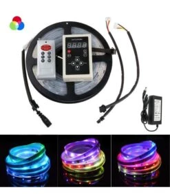 Digital Pixel RGB LED Strip 12V WS2811 Addressable 60LED/M 5 Metre IP65 5 Metre Kit -Atom Led Atom led strip light rgb smd5050 dream colour 6803 ICip68 12v 60led m 300led f398f114 4000 4c04 a5bd 719cca475328