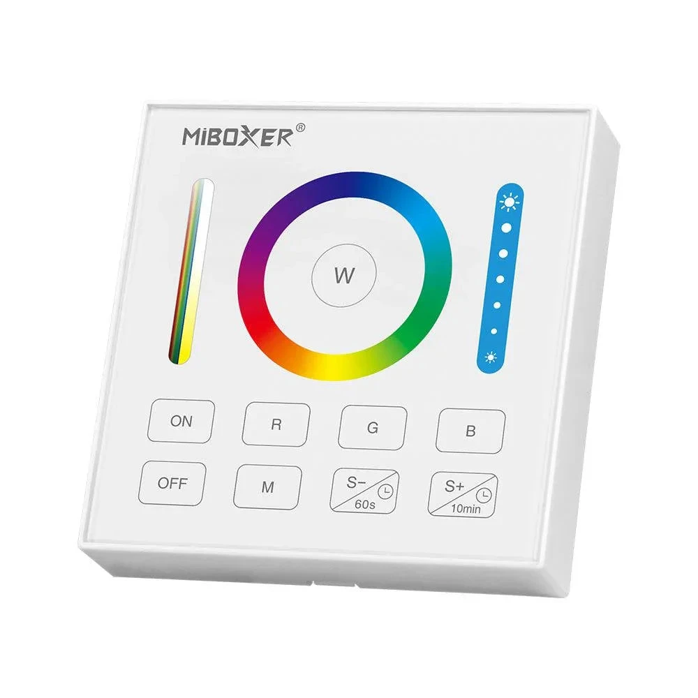 Miboxer B0 Wall Mount Panel Remote RGB+CCT 3 Miboxer B0 Wall Mount Panel Remote RGB+CCT
