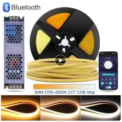 CCT LED Strip Dimmable Power Supply 24V Transformer With Dimmer 120W 450W LED Driver Bluetooth APP Control WW+CW -Atom Led CCTLEDStripDimmablePowerSupplyPSU24VTransformerwithDimmerFunction120W240WLEDDriverBluetoothMobileAPPControl 3