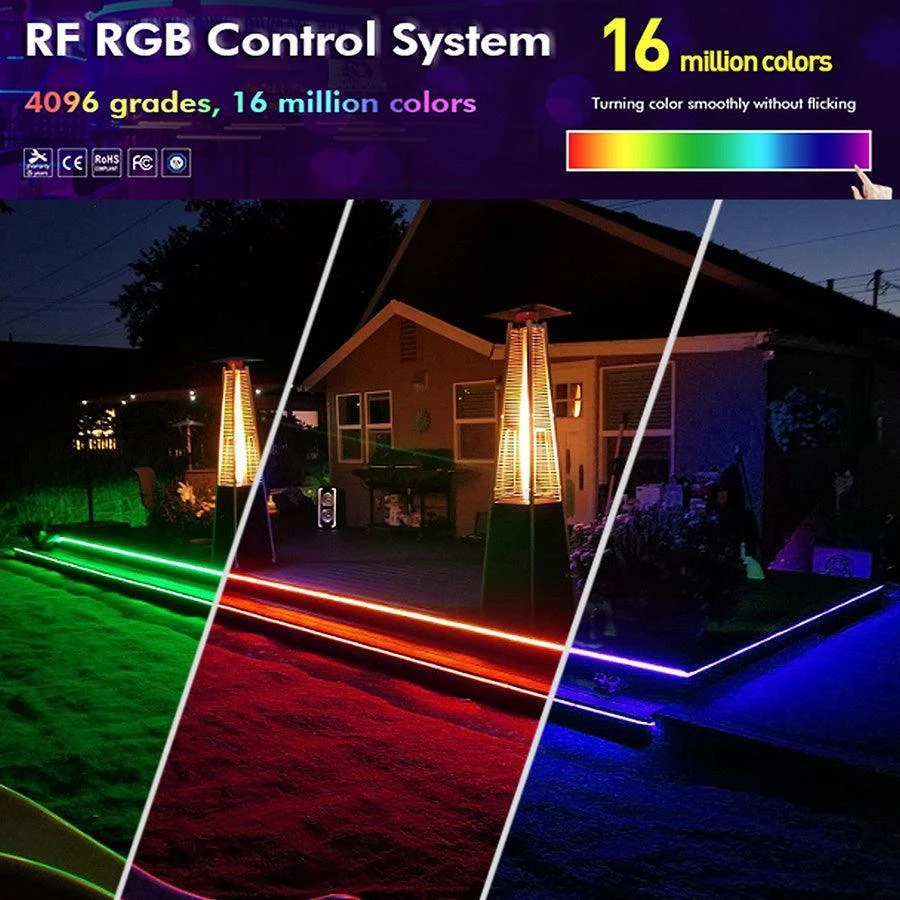 RGB LED Strip 220V 240V 60LEDs/m WiFi Tuya APP LED Controller With 24key Remote 8 RGB LED Strip 220V 240V 60LEDs/m WiFi Tuya APP LED Controller With 24key Remote - Image 6