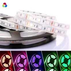 RGB LED Strip 12V 5050 IP67 Waterproof 60LED/m 5 Metre -Atom Led Copyofrgbledstripip68waterproofrgbledstrip