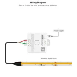 Remote For SP636E DC5-24V Addressable LED Strip Controller -Atom Led DC5 24VSP636EBluetooth RF MusicRunningWaterLEDStripLightController 75873fdf 3e2e 49a8 9795 1718854ebfae