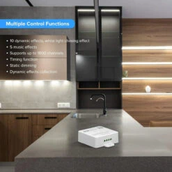 SP636E DC5-24V Addressable LED Strip Dimmer Bluetooth Music Control -Atom Led DC5 24VSP636EBluetooth RF MusicRunningWaterLEDStripLightController 9