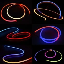 Digital Pixel RGB Neon Flex Light 24V 16x16mm IP65 Waterproof WS2811 -Atom Led DreamColourMagicDigitalRGBNeonFlex24VIP67 ukledlights.co .uk 1