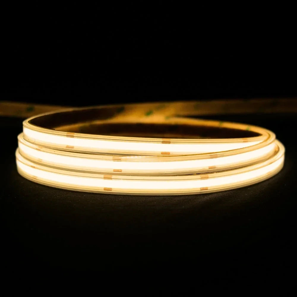 Warm White 3000K COB LED Strip 24V 480LEDs/m IP67 Waterproof 20m Run 3 Warm White 3000K COB LED Strip 24V 480LEDs/m IP67 Waterproof 20m Run
