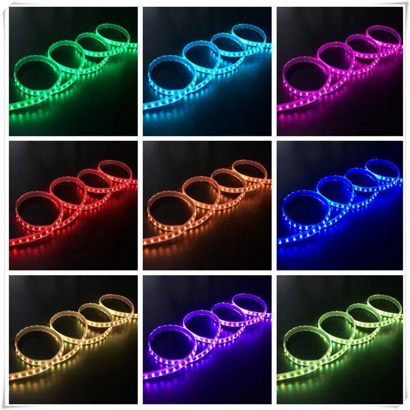 RGB LED Strip 120 LEDs/m 220V IP65 Wireless Bluetooth App Control With Remote 8 RGB LED Strip 120 LEDs/m 220V IP65 Wireless Bluetooth App Control With Remote - Image 6