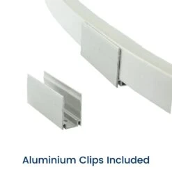 Cool White Neon Flex 6000K 24V Top Bend 10x6mm IP65 Waterproof 280LEDs/m -Atom Led LED NEON FLEX CONNECTING CLIPS MOUNTING CLIPS www.ukledlights 2 f74776c9 f5ec 443c 8bda c8e5e8b2e8ab