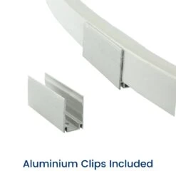 RGB LED Neon Flex 220V 240V 14x25mm IP65 Dimmable With Remote -Atom Led LEDNEONFLEXCONNECTINGCLIPS MOUNTINGCLIPS www.ukledlights