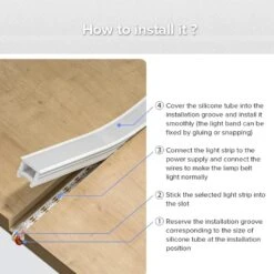 LED Strip Silicone Neon Flex Profile Cover Body Flexible Bendable 40x15mm -Atom Led LEDNEONFLEXSILICONEBODY16X16 5 a46e6395 5d6b 484c 8aed 4471f7730205