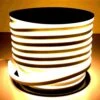 Warm White LED Neon Flex 220V 240V Wireless 8x16mm 120LEDs/m IP65 With UK Plug