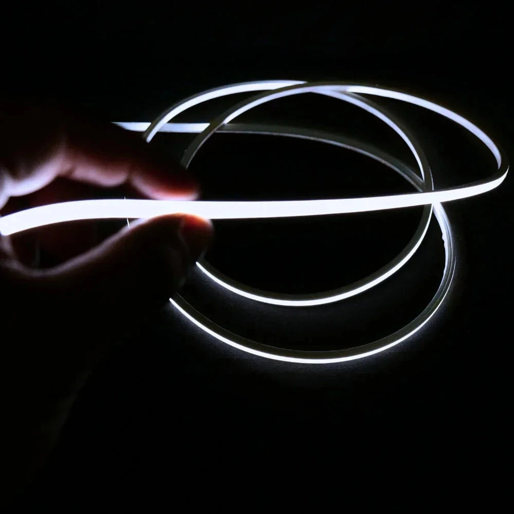 Mini Cool White Neon Flex 6000K 24V Top Bend 4.5x4.5mm IP65 Waterproof 240LEDs/m - Image 4