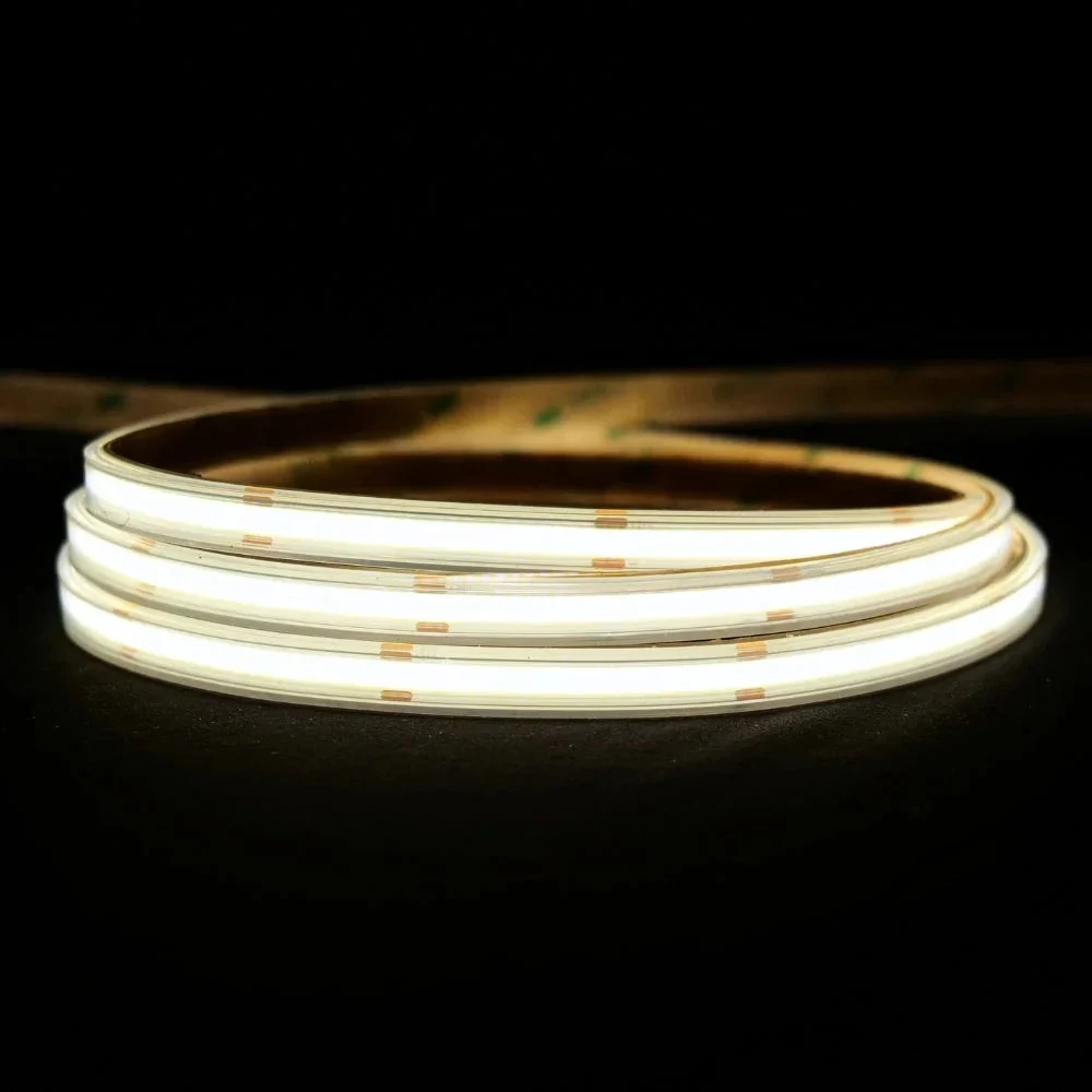 Natural White 4000K COB LED Strip 48V 480LEDs/m IP67 Waterproof 30m Run