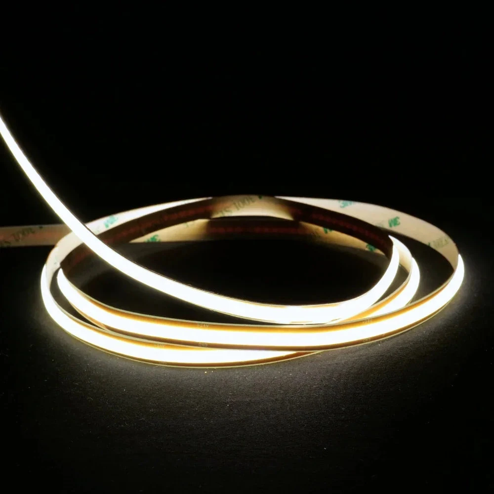 Natural White 4000K COB LED Strip 24V 480LEDs/m IP20 Cut Anywhere - Image 3