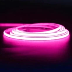 Pink COB LED Strip Light 220V 240V 288 LEDs/m IP65 With UK Plug -Atom Led PinkCOBledstrip220V240Vneonflexropelightip67 2 5afdca8d 534f 40a6 8225 1f56a765ce18