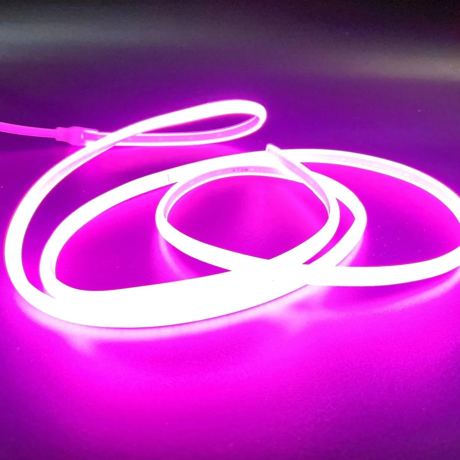 COB LED Strip Light Pink Neon Flex 220V 240V 288 LEDs/m IP65 With UK Plug 5 COB LED Strip Light Pink Neon Flex 220V 240V 288 LEDs/m IP65 With UK Plug - Image 3
