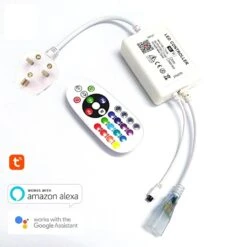RGB Neon Flex 220V 240V 10x18mm IP65 WIFI App Control Work With Google And Alexa -Atom Led RGBNeonFlex220v240vwificontroller 2 decb8bd7 07d7 4f22 ad1f 124dae91240d