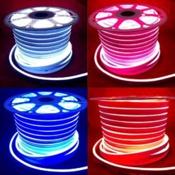 RGB LED Neon Flex 220V 240V 10x20mm IP65 Dimmable Bluetooth App Kit 32 RGB LED Neon Flex 220V 240V 10x20mm IP65 Dimmable Bluetooth App Kit -Atom Led RGBNeonFlexAC220V240VIP67Waterproof12x20 9fd181e2 4666 4e53 994d b26983a3ac92