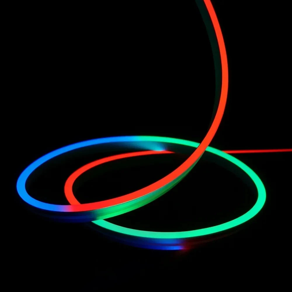 Mini RGB Neon Flex 6x12mm DC 24V IP65 Waterproof 10 Metre 3 Mini RGB Neon Flex 6x12mm DC 24V IP65 Waterproof 10 Metre