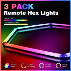 RGB Hexagrid LED Hexagon Ultrabright LED Multicolour Hex Lights - Five Hex Grid -Atom Led RGBhexagridledlights HexagonLightingRGB 9 119cfabc 7330 4089 8327 28dd2ed112b1