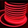 Red LED Neon Flex 220V 240V 8x16mm 120LEDs/m IP65 Waterproof With UK Plug